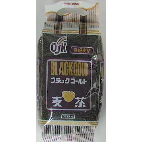 国内産 ブラック ゴールド 麦茶 1ケース １ｋｇ 入り 10袋 送料無料 小谷穀粉 OSK