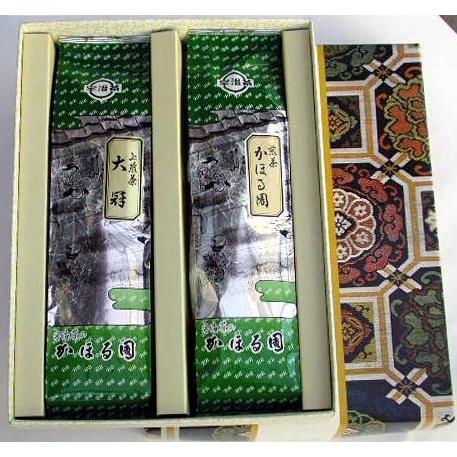 宇治茶 平ケース 200g 2本 入 煎茶 国内産 玉露 玄米茶 かりがね