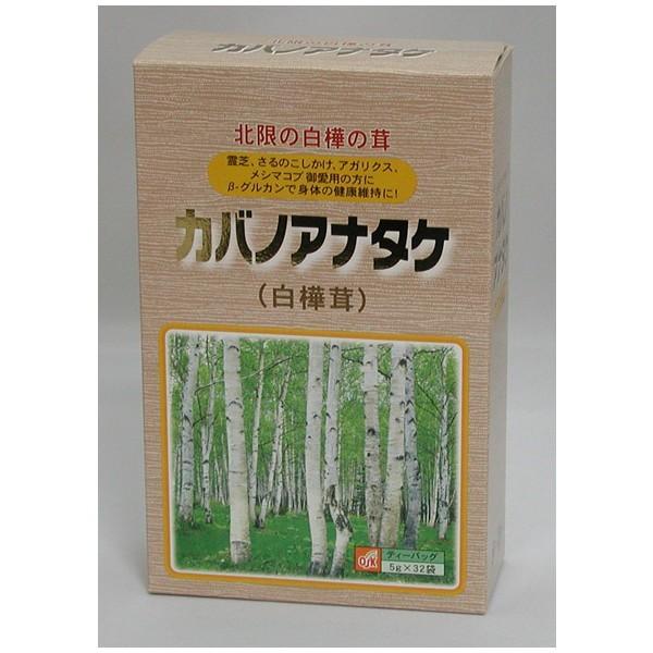 カバノアナタケ 白樺茸 ティーパック ５ｇ３２袋 健康茶 チャーガ