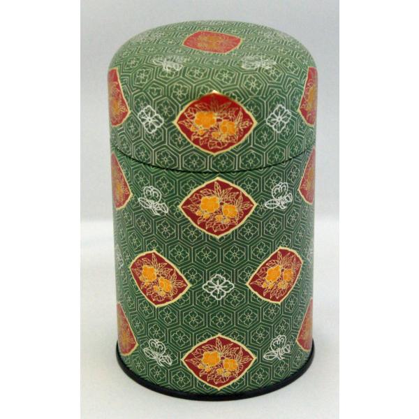 茶筒 175ｇ 印刷缶 茶缶
