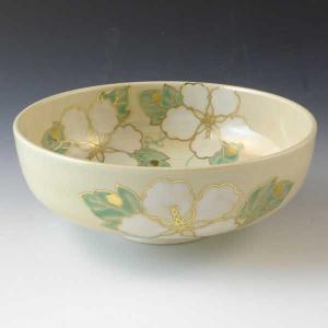 清水焼 京焼 平茶碗 夕顔 ゆうがお 京都の高級 手作り