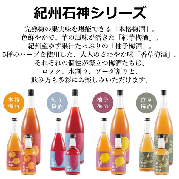 【1800ml・1箱6本入り お好きな梅酒を1種類選択】完熟梅の果実味を堪能できる「本格梅酒」「紅芋...