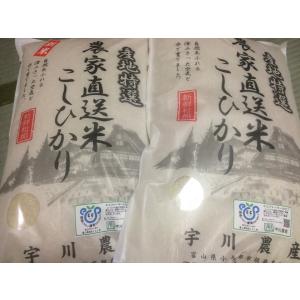 令和５年産　新米　慣行栽培コシヒカリ（玄米〜乾式無洗米）　5kg｜ukawanousann