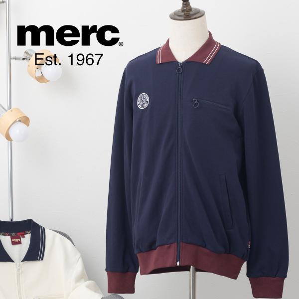 メルクロンドン トラックジャケット ジャージ レトロカラー Merc London アウター 長袖 ...