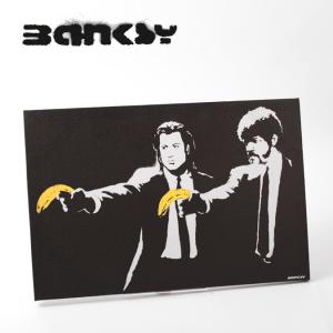 BANKSY CANVAS ART バンクシー キャンバスアート 60cm × 40cm Thomas