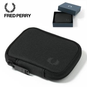 フレッドペリー 正規販売店 Fred Perry シェルター キーケース ブラック 防水｜ukclozest