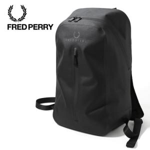 フレッドペリー 正規販売店 Fred Perry シェルター デイパック バックパック リュックサック 防水 ブラック｜ukclozest