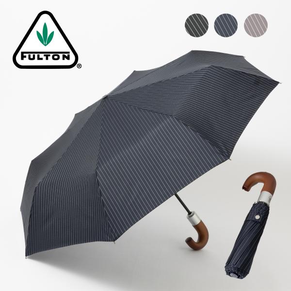 FULTON フルトン 傘 折りたたみ メンズ CHELSEA チェルシー ワンタッチ 自動開閉 オ...