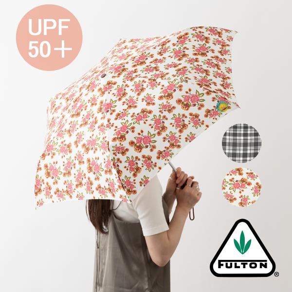 晴れ雨兼用 フルトン FULTON 傘 日傘 レディース 折りたたみ 軽量 Minilite UV ...