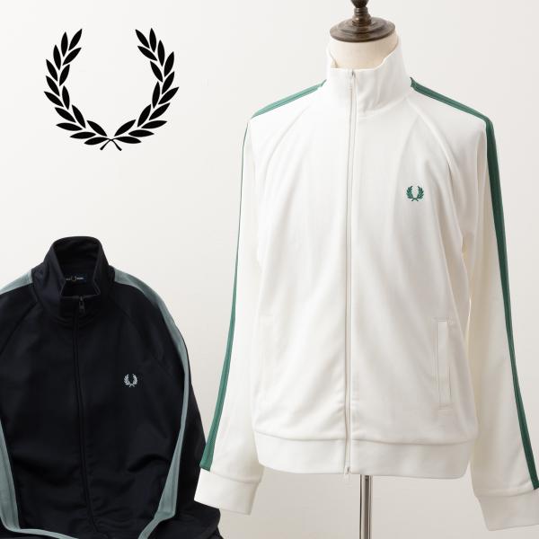 Fred Perry フレッドペリー トラックジャケット ジャージ メッシュテープ ジップスルー ユ...