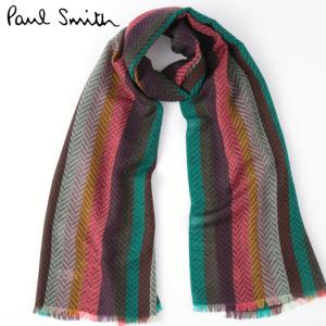 Paul Smith（ポール・スミス） スカーフ マフラー ストール ストライプ