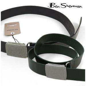 Ben Sherman ユニオンジャック レザーベルト 茶　牛革 Ben Sherman ユニオンジャック レザーベルト 茶 牛革 - メルカリ