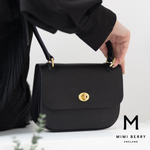 MIMI BERRY ミミ ベリー ショルダーバッグ レディース ブラック BETH