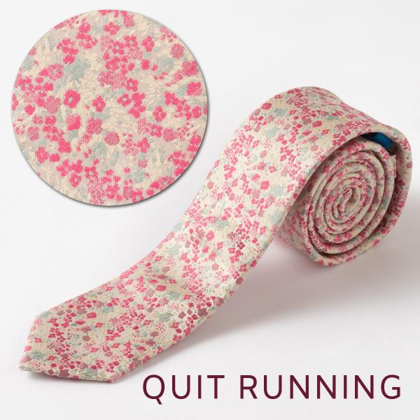 花柄 フローラルデザイン 洗えるイージーケア CHILLWORK ウォッシャブル ネクタイ 洗濯OK...