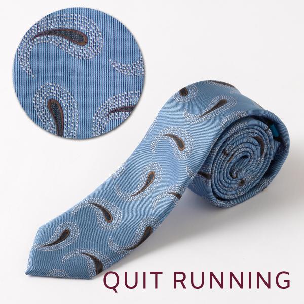 ペイズリーデザイン 洗えるイージーケア CHILLWORK ウォッシャブル ネクタイ 洗濯OK ライ...