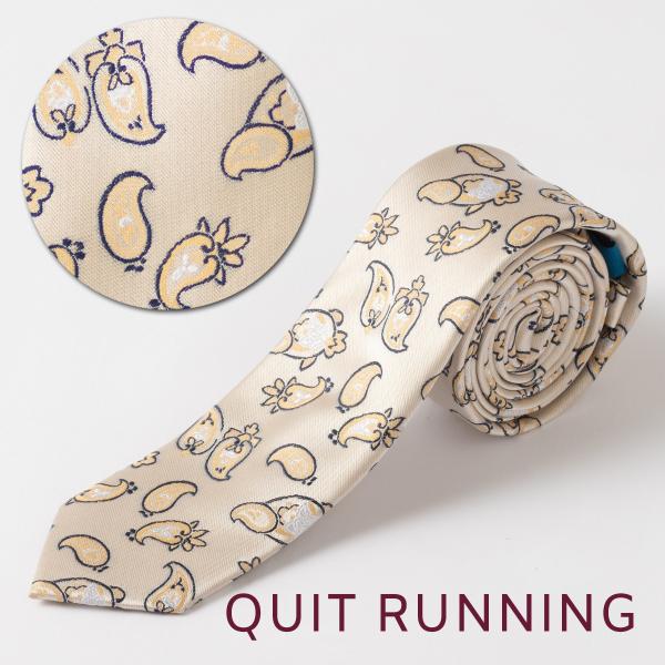 ペイズリーデザイン 洗えるイージーケア CHILLWORK ウォッシャブル ネクタイ 洗濯OK クリ...