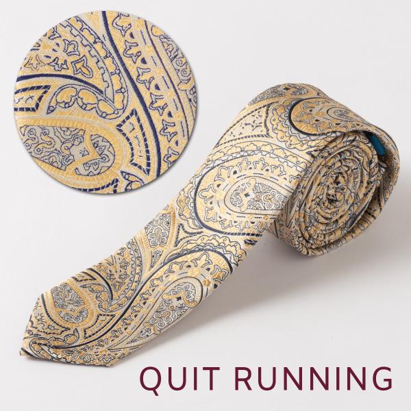 ペイズリーデザイン 洗えるイージーケア CHILLWORK ウォッシャブル ネクタイ 洗濯OK ゴー...