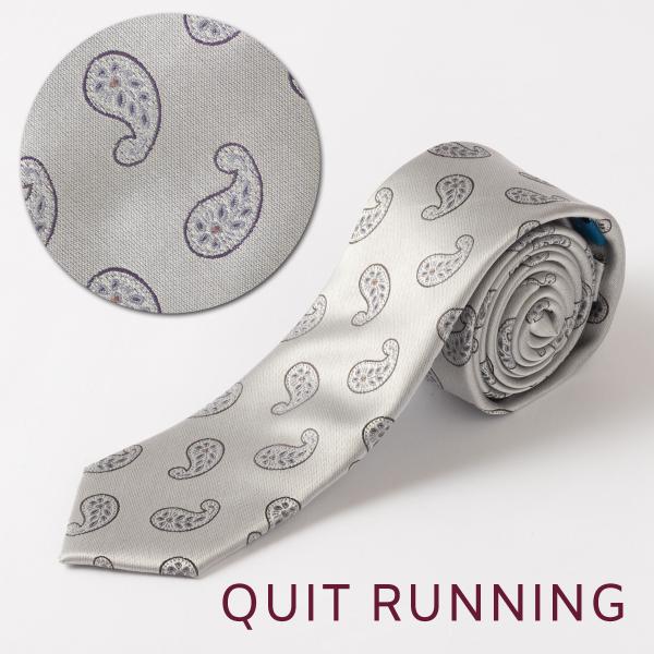 ペイズリーデザイン 洗えるイージーケア CHILLWORK ウォッシャブル ネクタイ 洗濯OK シル...