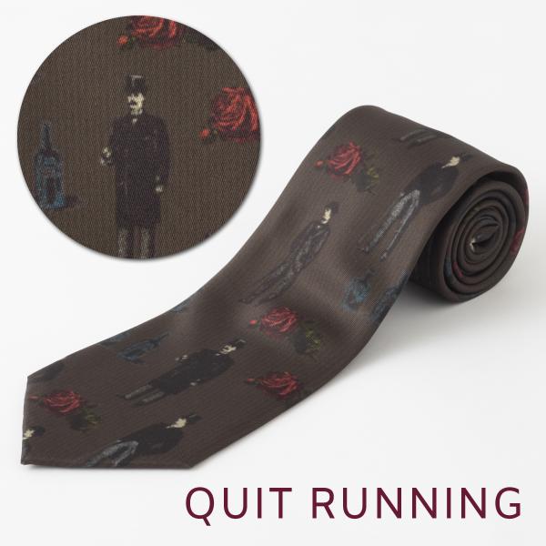 総柄とろみネクタイ 絵画 デザイン 洗えるイージーケア 太目 CHILLWORK ウォッシャブル 洗...