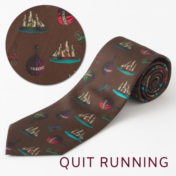 総柄とろみネクタイ 絵画 デザイン 洗えるイージーケア 太目 CHILLWORK ウォッシャブル 洗...