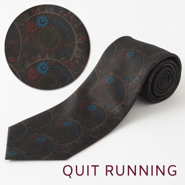 総柄とろみネクタイ 絵画 デザイン 洗えるイージーケア 太目 CHILLWORK ウォッシャブル 洗...