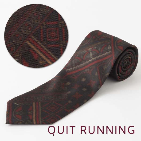 総柄とろみネクタイ 絵画 デザイン 洗えるイージーケア 太目 CHILLWORK ウォッシャブル 洗...