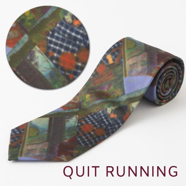 総柄とろみネクタイ 絵画 デザイン 洗えるイージーケア 太目 CHILLWORK ウォッシャブル 洗...