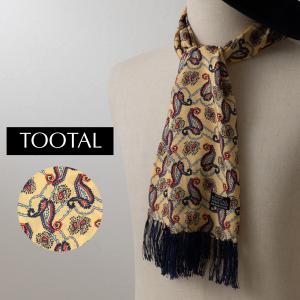 Tootal Scarf スカーフ バンダナ 老舗英国ブランド 100% ピュアシルク