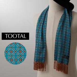 Tootal Scarf Tootal Vintage ユニセックス ピュア シルク スカーフ