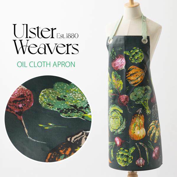 【オイルクロス加工エプロン アルスターウィーバーズ Ulster Weavers 】 英国王室御用達...