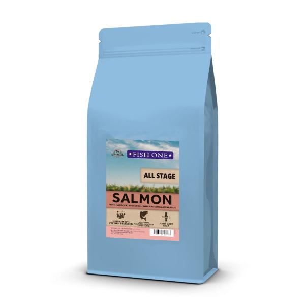 フィッシュワン サーモン&amp;ハドック&amp;ホワイトフィッシュ　小粒 2kg　