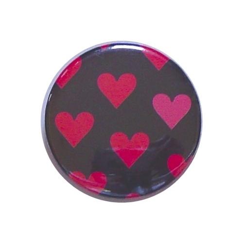 Many Mini Heart ミニ ハート 缶バッジ YCB201 London ストリート マー...