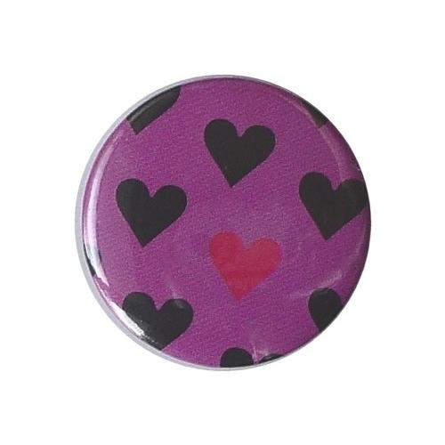 Many Mini Heart ミニ ハート 缶バッジ YCB202 London ストリート マー...