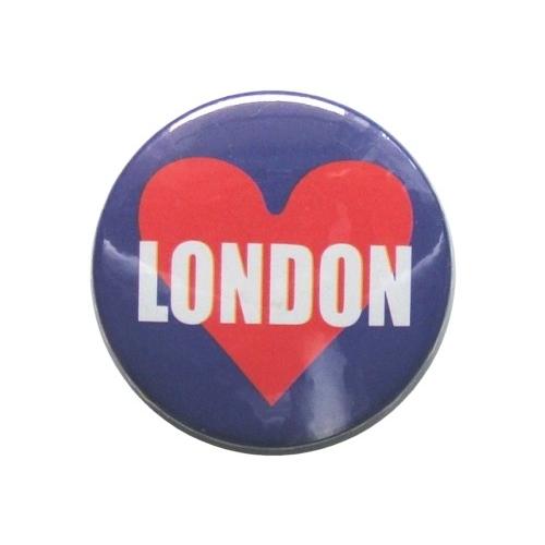 Love London NV ハート オブ ロンドン 缶バッジ YCB209 London ストリー...