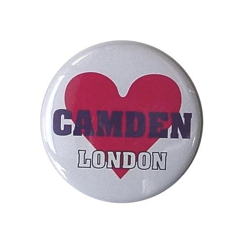Camden London カムデン・ハート ロゴ 缶バッジ YCB211 London ストリート...