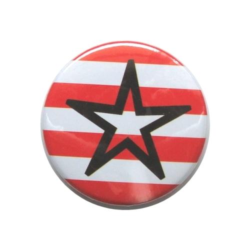 Star In Border RED スター イン ボーダー 缶バッジ YCB233 London ...