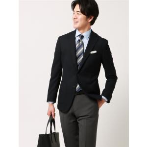 ジャケット ウォッシャブル ストレッチ ウールポリエステルメッシュ