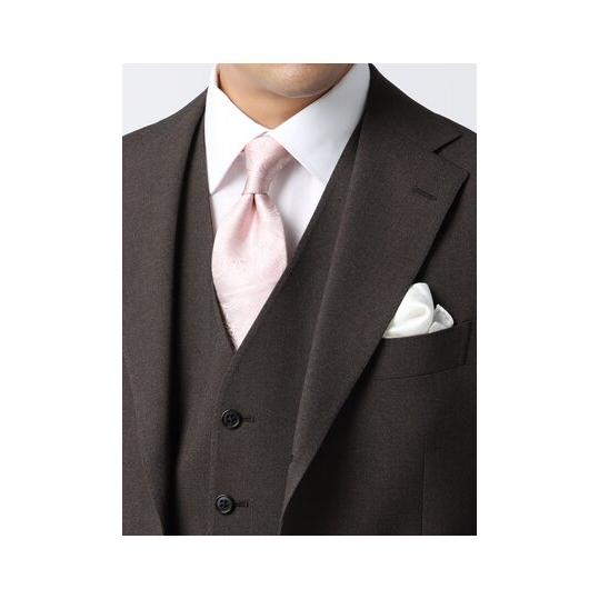 【スーツスクエア】メンズ ネクタイ フォーマル andreu.barcelona シルク ペイズリー...