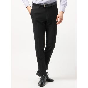 ※WE SUIT YOU ウォッシャブル NON IRON コットンポリエステルテーパードパンツ 春夏用 ブラック