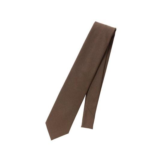 【スーツスクエア】メンズ ネクタイ Carreman JAPAN MADE ウールブレンド 無地 ブ...