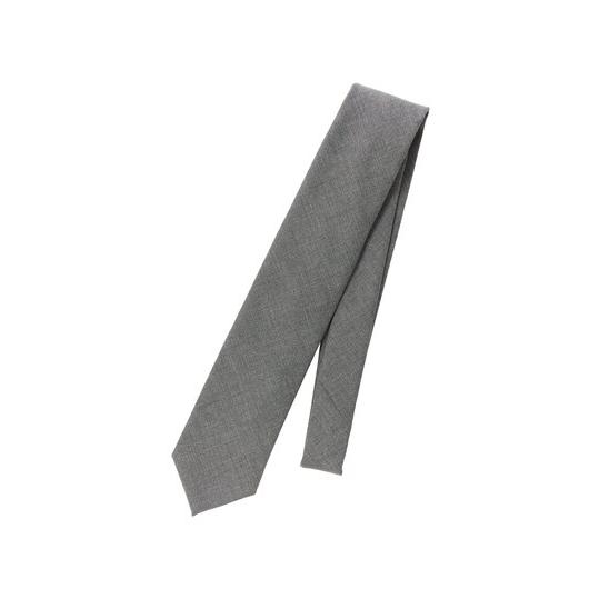【スーツスクエア】メンズ ネクタイ Carreman JAPAN MADE ウールブレンド 無地 グ...