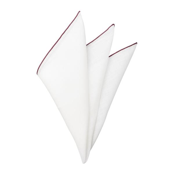 【スーツスクエア】ポケットチーフ リネン パイピング スーツ フォーマル タキシード イベント 結婚...