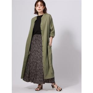 シャツワンピース カーキ色の商品一覧 通販 Yahoo ショッピング