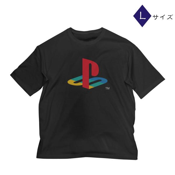 ビッグシルエットTシャツ for 初代 PlayStation/BLACK-L