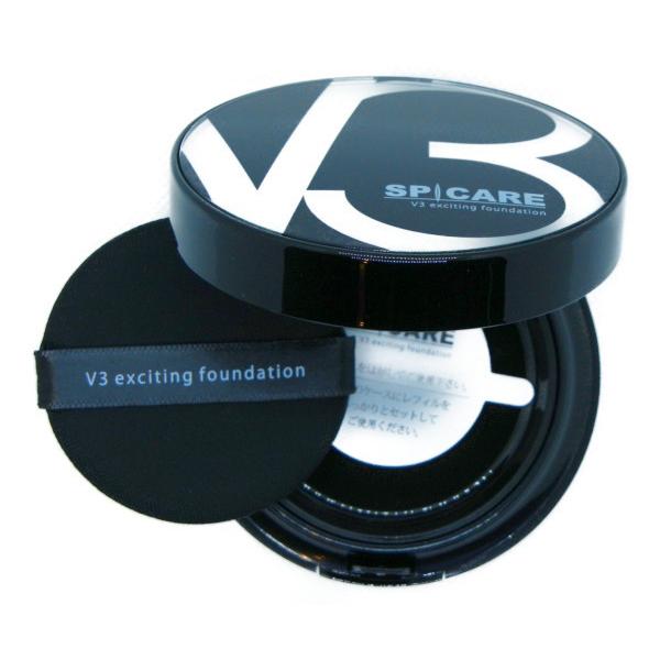 宅配便 公式リーフレット付 スピケア V3 エキサイティング ファンデーション SPF. 37+++...