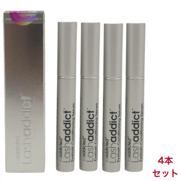 4本セット ラッシュアディクト アイラッシュ コンディショニング セラム アドバンス 5ml まつ毛...