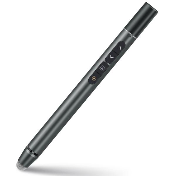 プレゼンター スポットライト付き 拡大鏡 デジタル ポインター ペン型 レーザーなし  マーク機能 ...