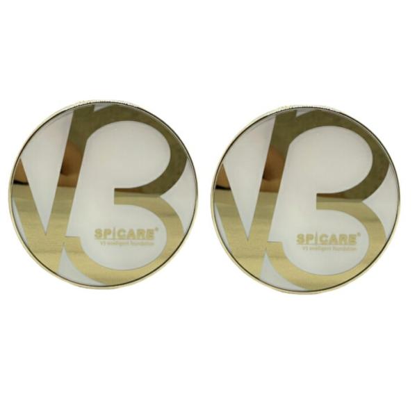 ２個セット SPICARE スピケア  V3 インテリジェント ファンデーション 15g×2 本体 ...