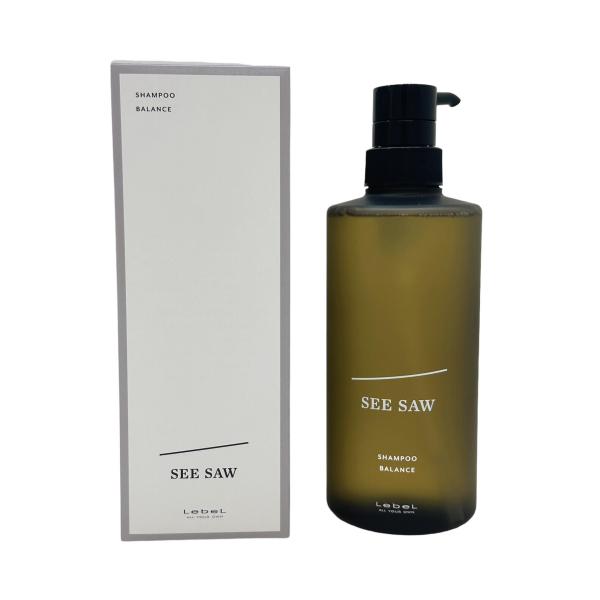 SEE/SAW ヘア&amp;スキャルプシャンプーB 500ml  ヘアサロン専売品