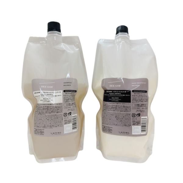 セット品 SEE/SAW シーソー ヘア＆スキャルプシャンプーB 800ml レフィル＆ ヘアトリー...
